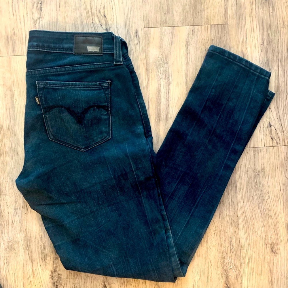 Levi’s Demi Curve Dark Wash Jeans - Skinny Fit